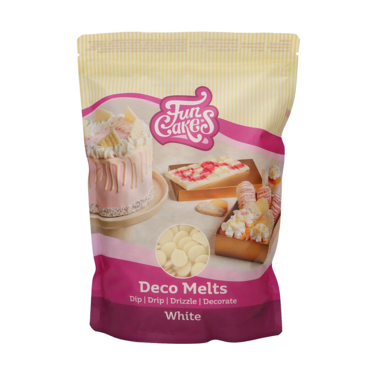 Funcakes - Deco Melts - Blanc