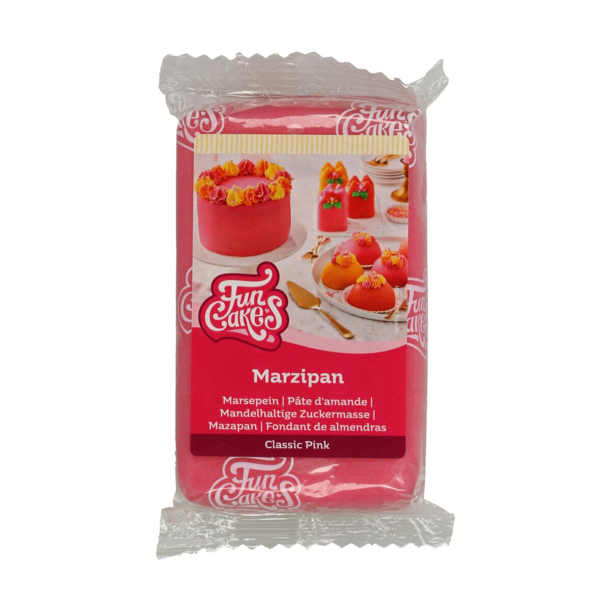 Funcakes Marzipan - pink - 250g – BackshopSchweiz