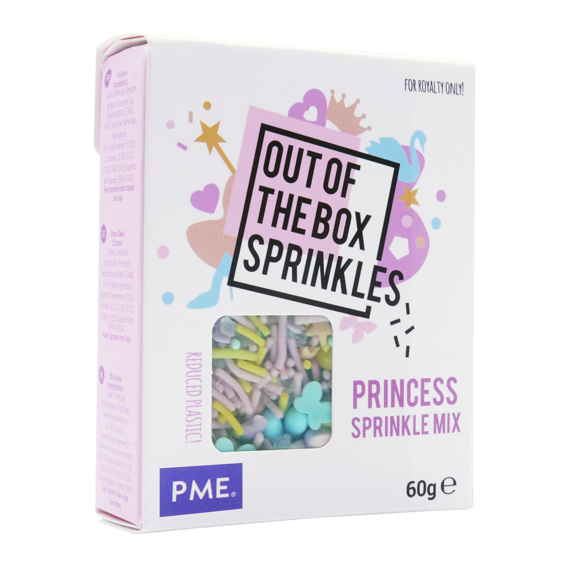 PME Out the Box Zuckerstreusel Mix - Prinzessin - 60g 