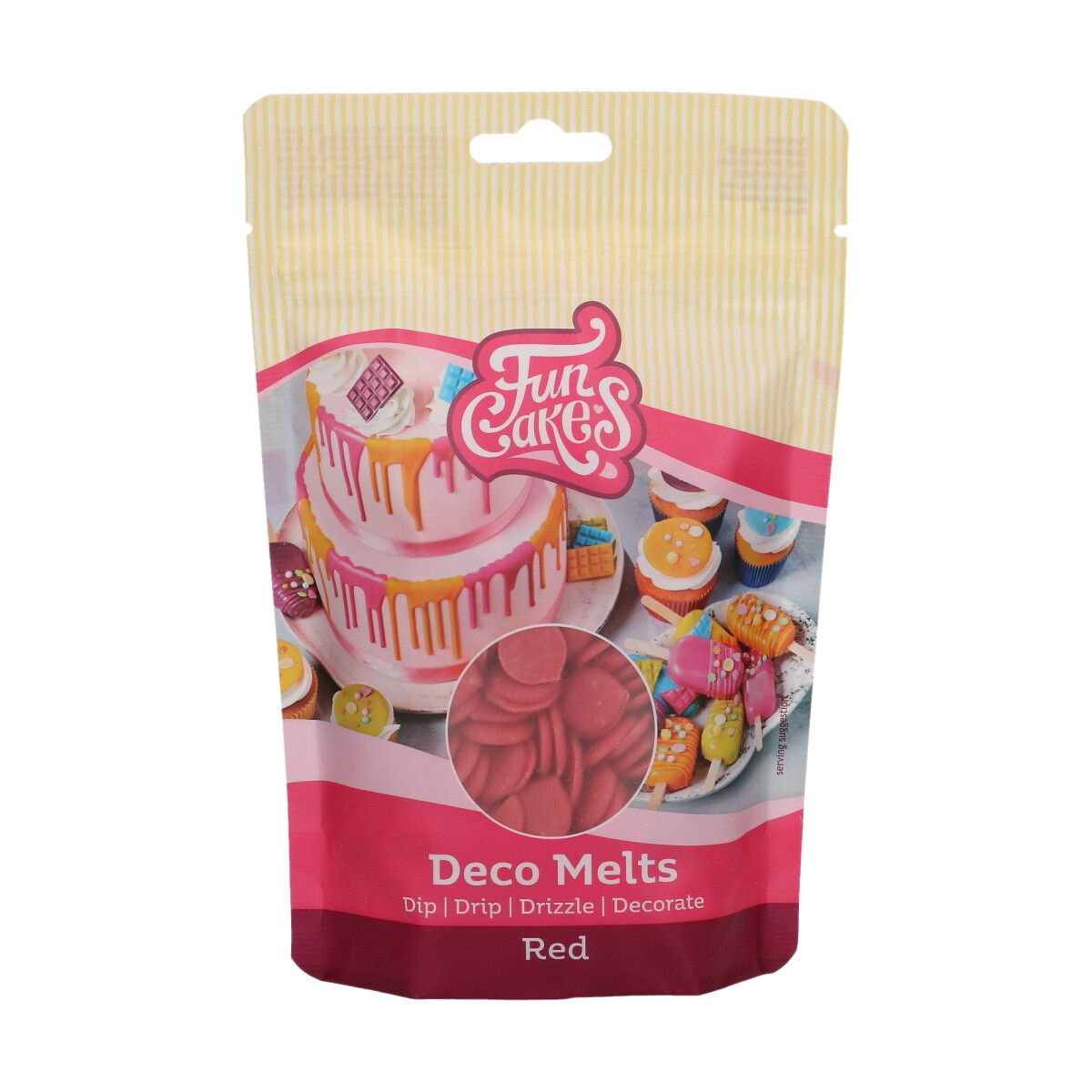 Funcakes - Deco Melts - Rot